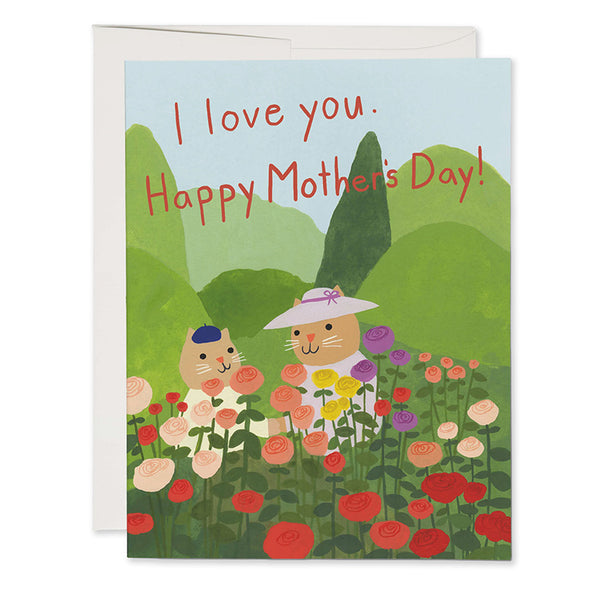 Mother's Day Card | In The Garden | Red Cap Cards
