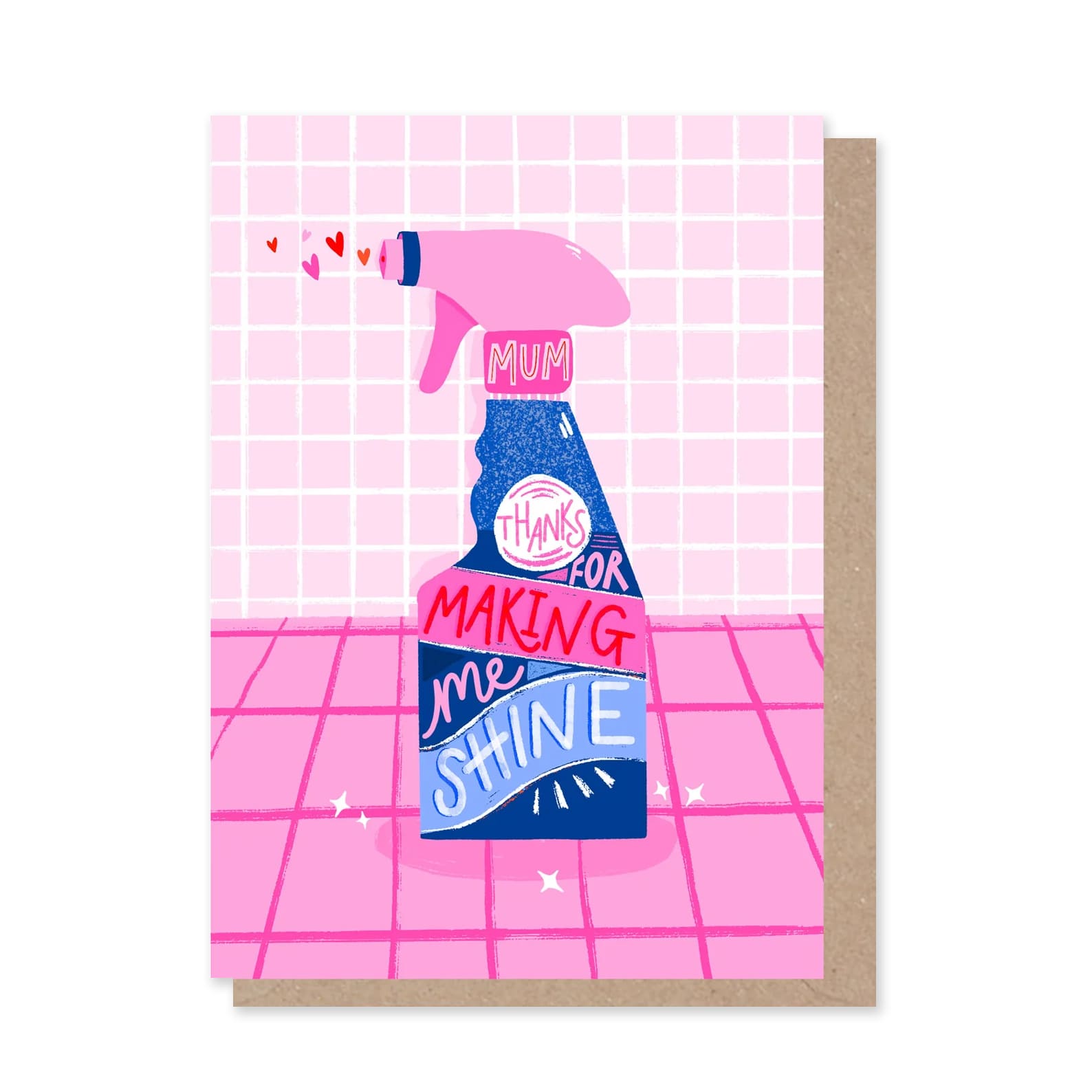 Mother's Day Card | Thanks For Making Me Shine | Rumble Cards