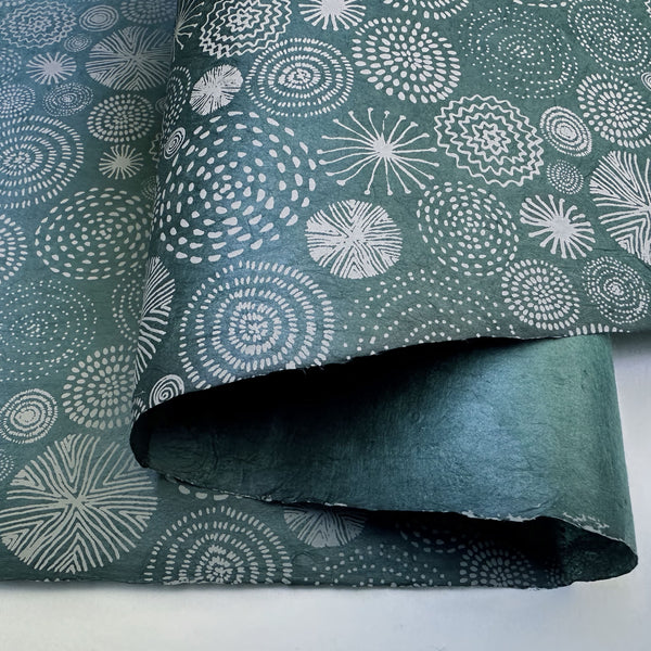 Nepalese Paper | Lokta | Fireworks | 2 COLOUR OPTIONS AVAILABLE
