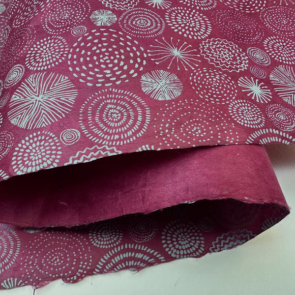 Nepalese Paper | Lokta | Fireworks | 2 COLOUR OPTIONS AVAILABLE