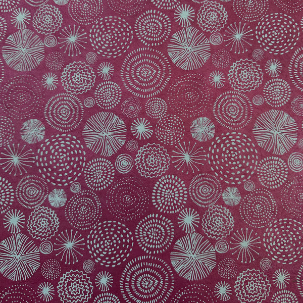 Nepalese Paper | Lokta | Fireworks | 2 COLOUR OPTIONS AVAILABLE