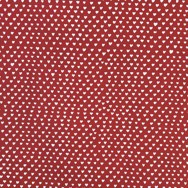 Nepalese Paper | Lokta | Hearts | Red