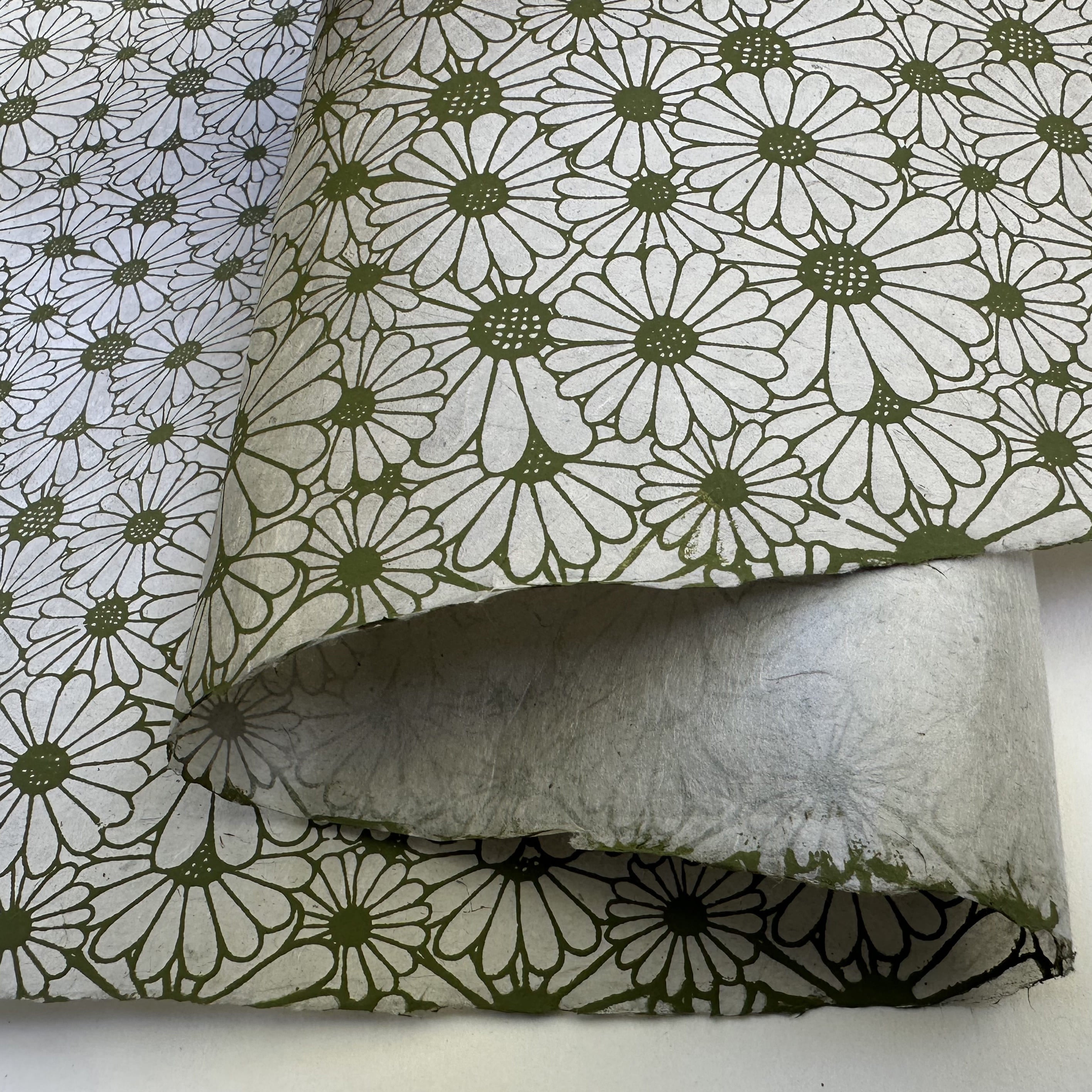 Nepalese Paper | Lokta | Sunflower | 2 COLOUR OPTIONS AVAILABLE