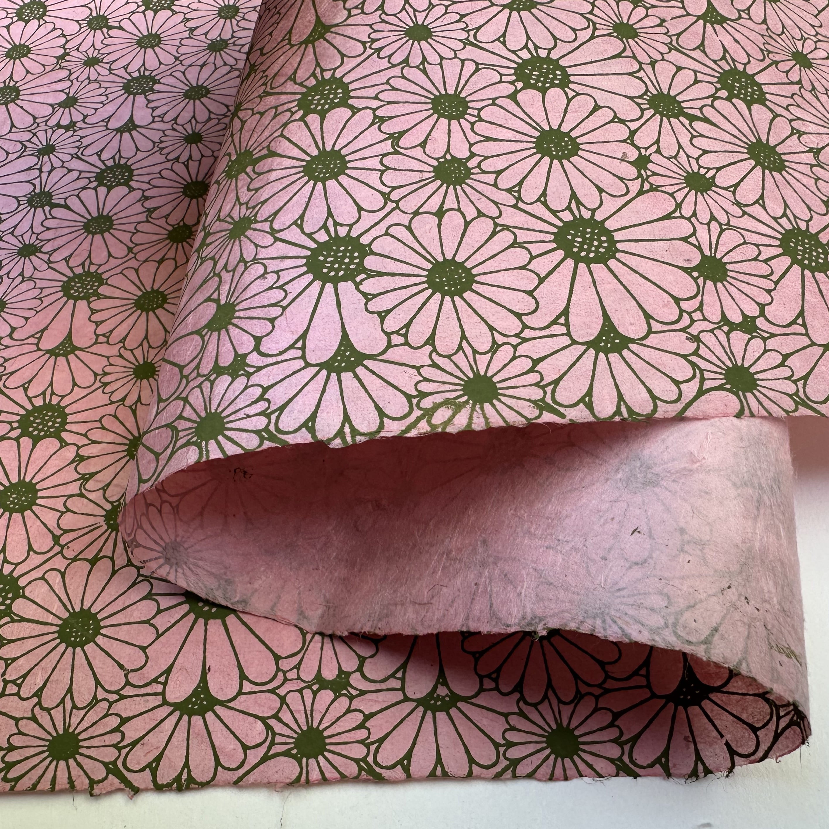 Nepalese Paper | Lokta | Sunflower | 2 COLOUR OPTIONS AVAILABLE