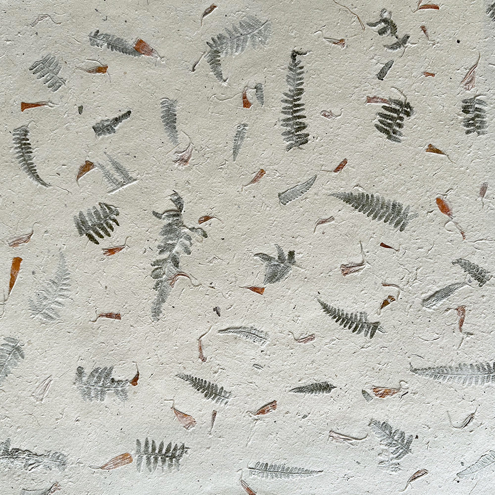 Nepalese Paper | Lokta | Pressed Petals & Leaves | 3 DESIGN OPTIONS AVAILABLE - Kami Paper