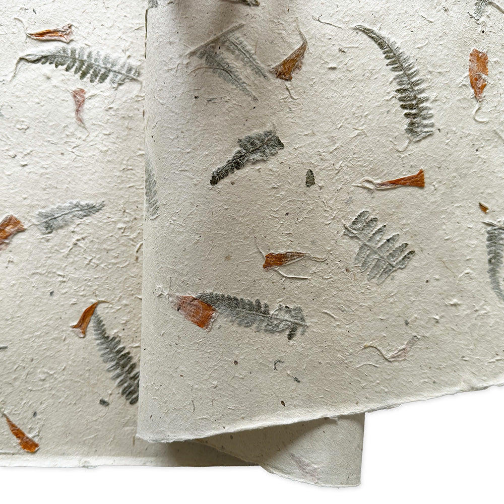 Nepalese Paper | Lokta | Pressed Petals & Leaves | 3 DESIGN OPTIONS AVAILABLE - Kami Paper