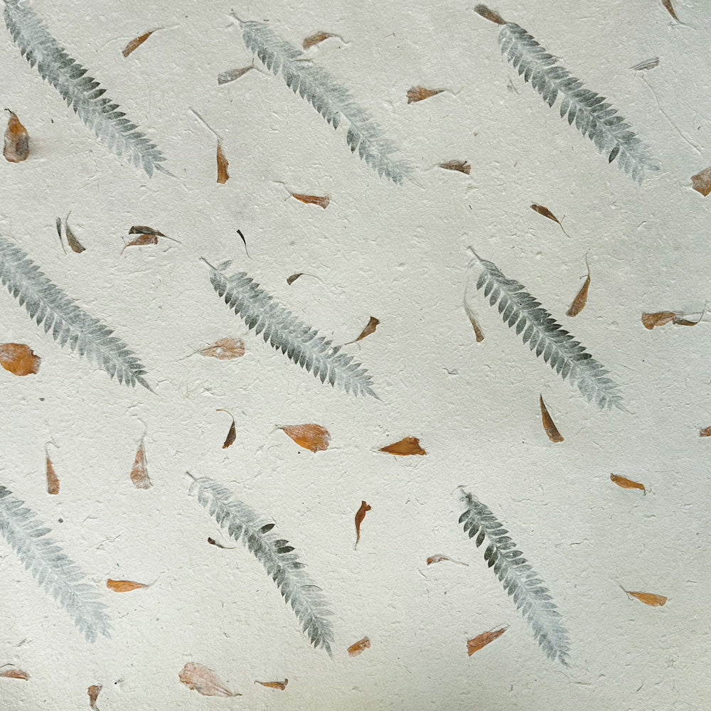 Nepalese Paper | Lokta | Pressed Petals & Leaves | 3 DESIGN OPTIONS AVAILABLE - Kami Paper