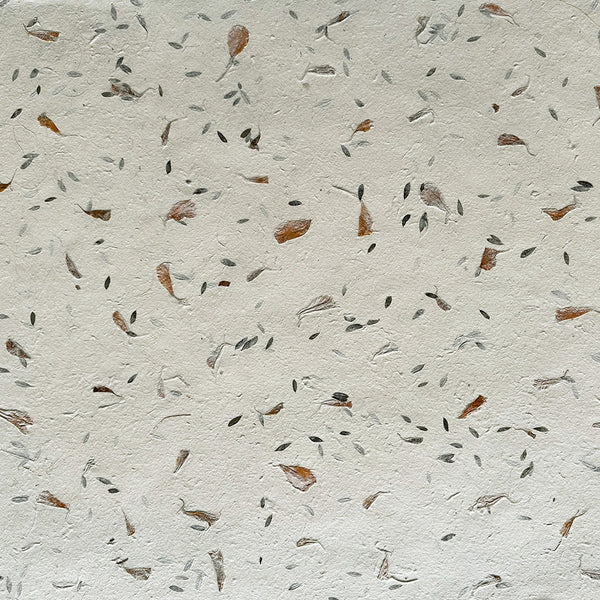Nepalese Paper | Lokta | Pressed Petals & Leaves | 3 DESIGN OPTIONS AVAILABLE - Kami Paper