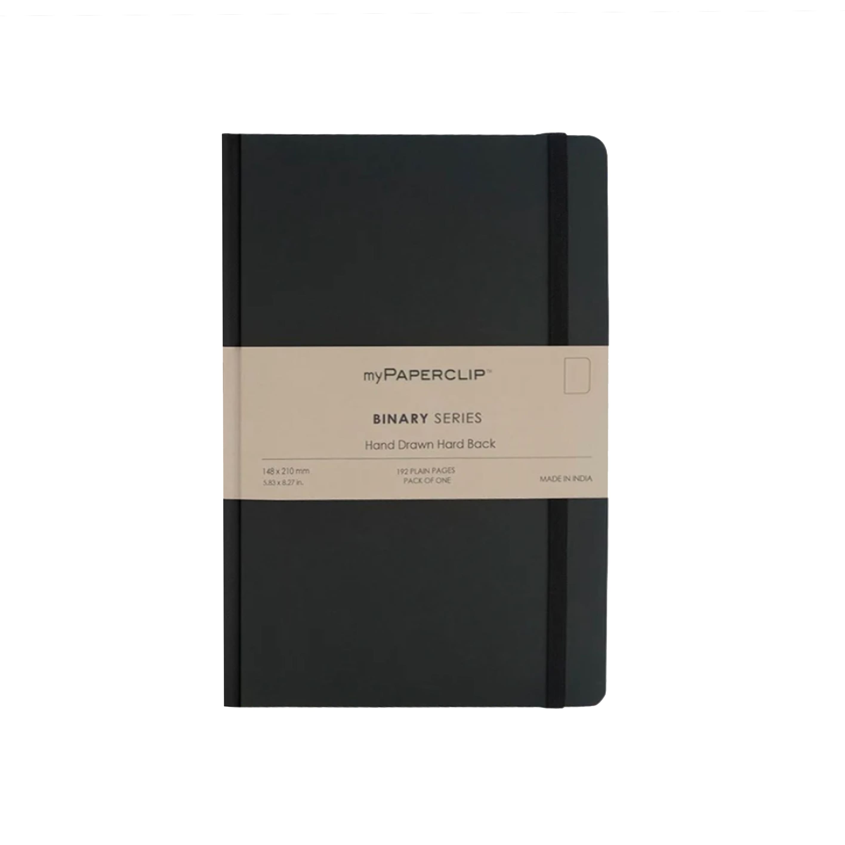 Notebook | Binary Series | Lined | A5 | myPaperclip | 5 COLOUR OPTIONS AVAILABLE