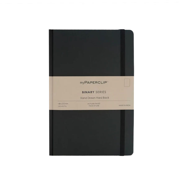 Notebook | Binary Series | Lined | A5 | myPaperclip | 5 COLOUR OPTIONS AVAILABLE