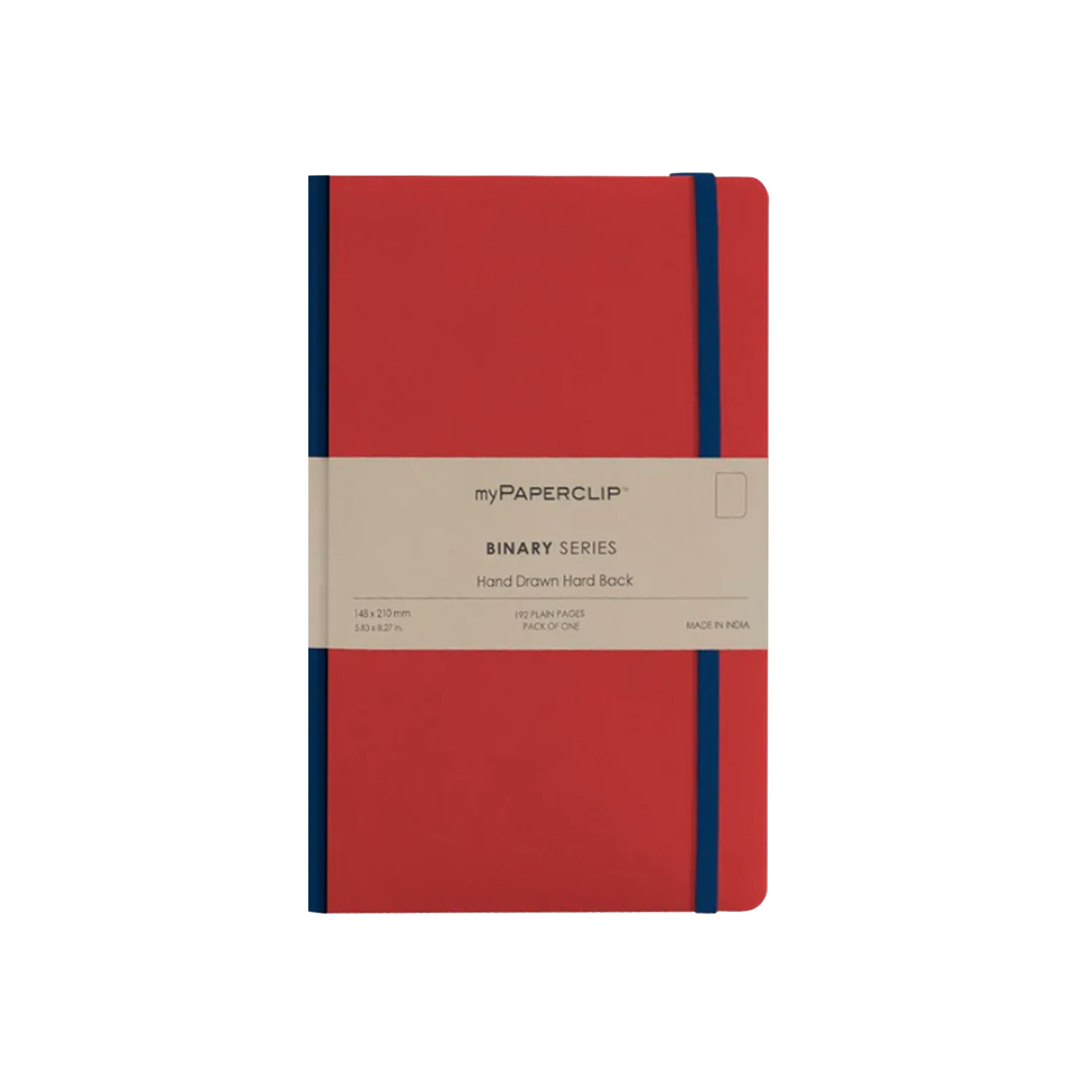 Notebook | Binary Series | Lined | A5 | myPaperclip | 5 COLOUR OPTIONS AVAILABLE