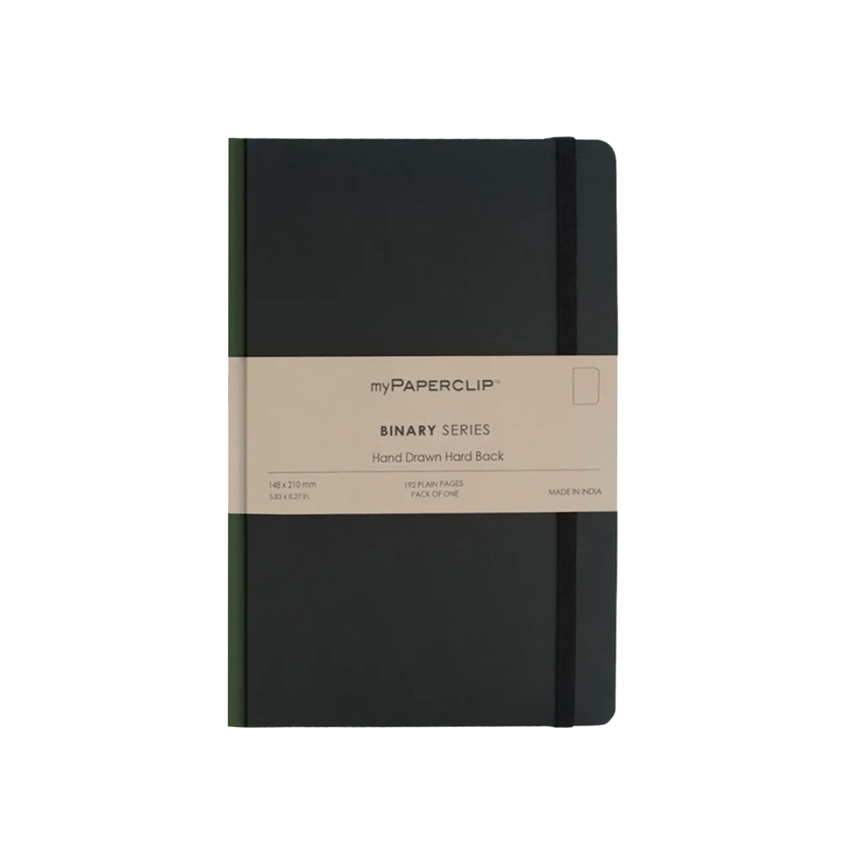 Notebook | Binary Series | Lined | A5 | myPaperclip | 5 COLOUR OPTIONS AVAILABLE