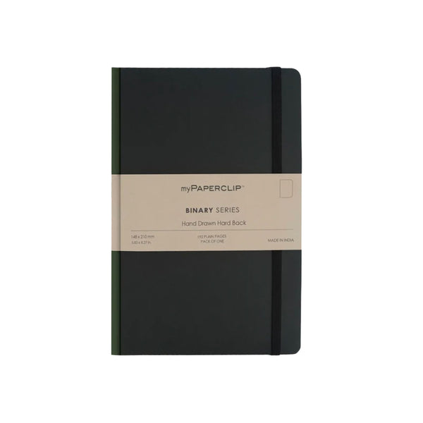 Notebook | Binary Series | Lined | A5 | myPaperclip | 5 COLOUR OPTIONS AVAILABLE