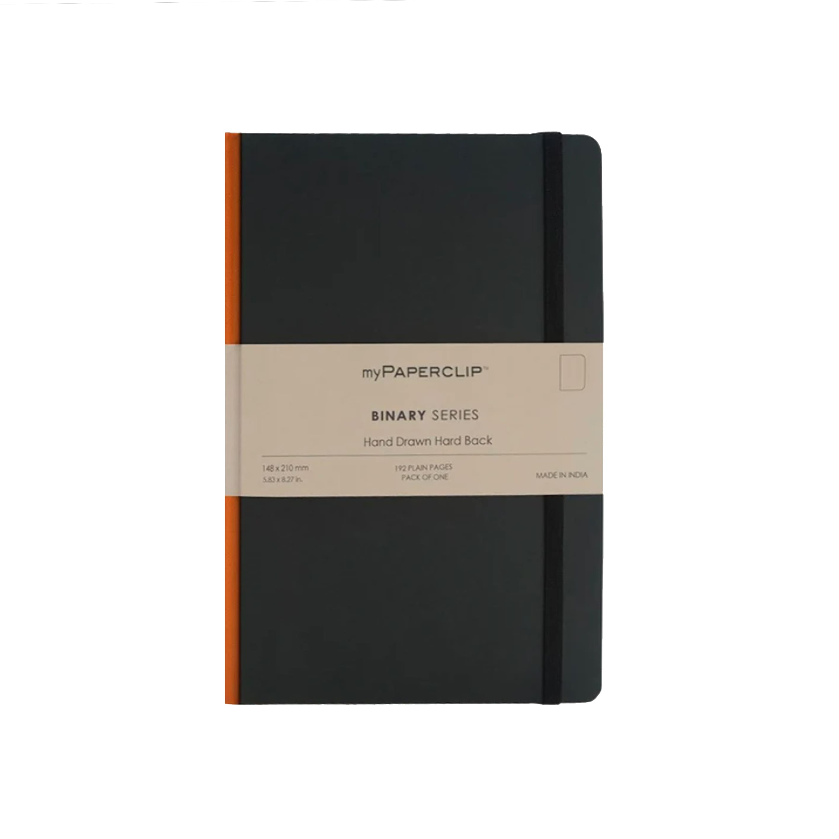 Notebook | Binary Series | Lined | A5 | myPaperclip | 5 COLOUR OPTIONS AVAILABLE