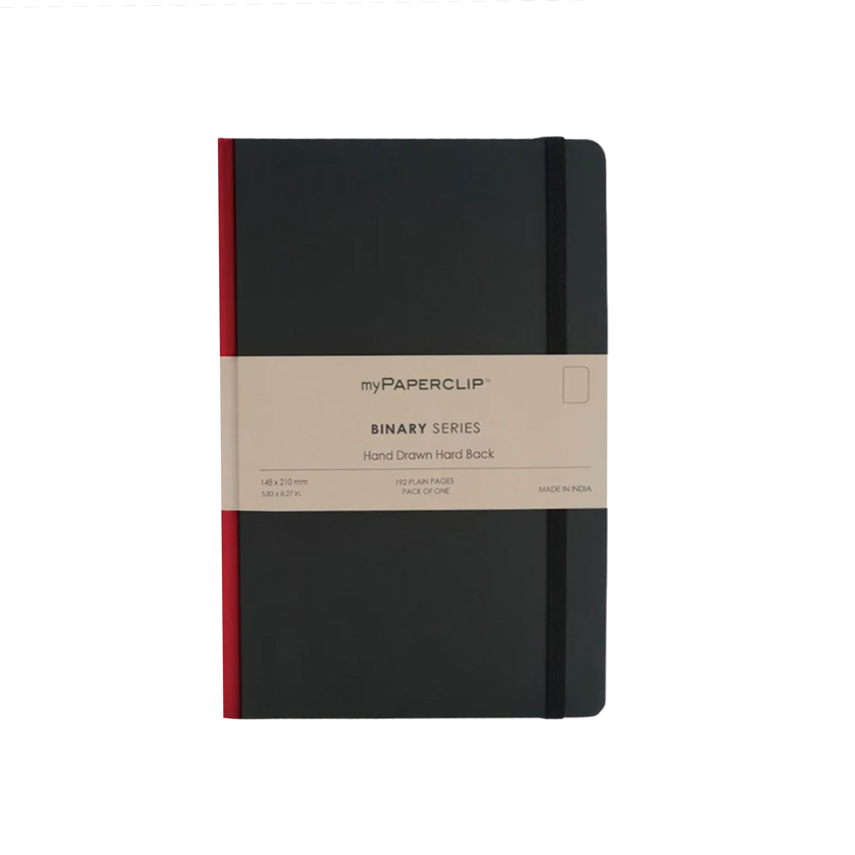 Notebook | Binary Series | Lined | A5 | myPaperclip | 5 COLOUR OPTIONS AVAILABLE