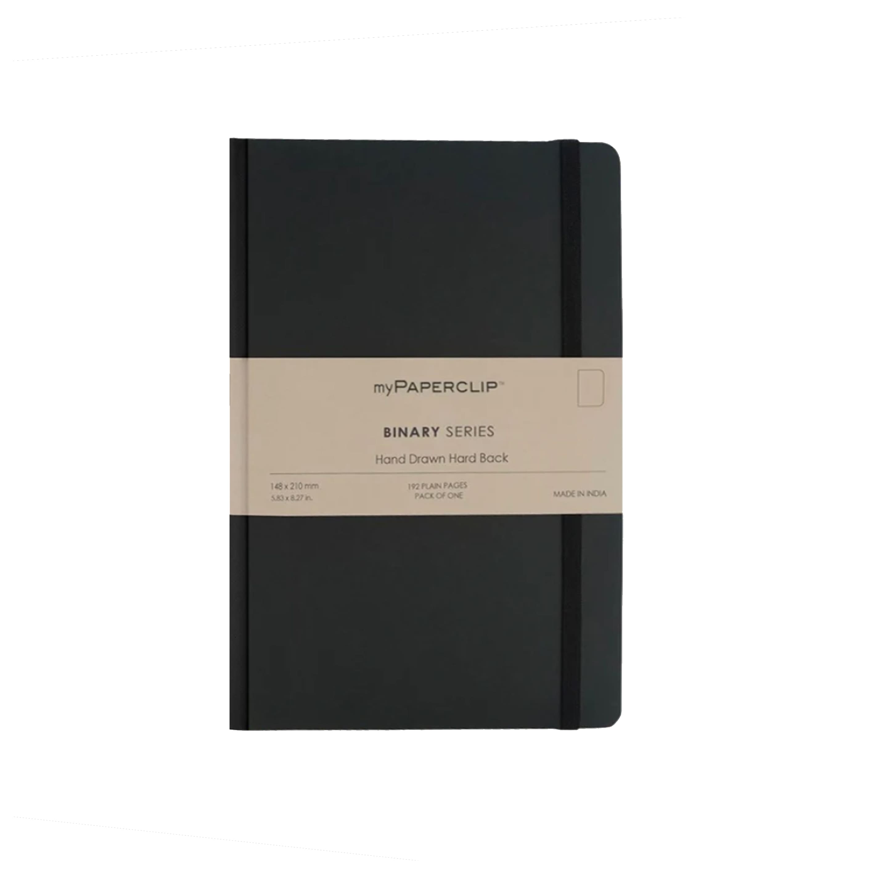 Notebook | Binary Series | Unlined | A5 myPaperclip | 5 COLOUR OPTIONS AVAILABLE