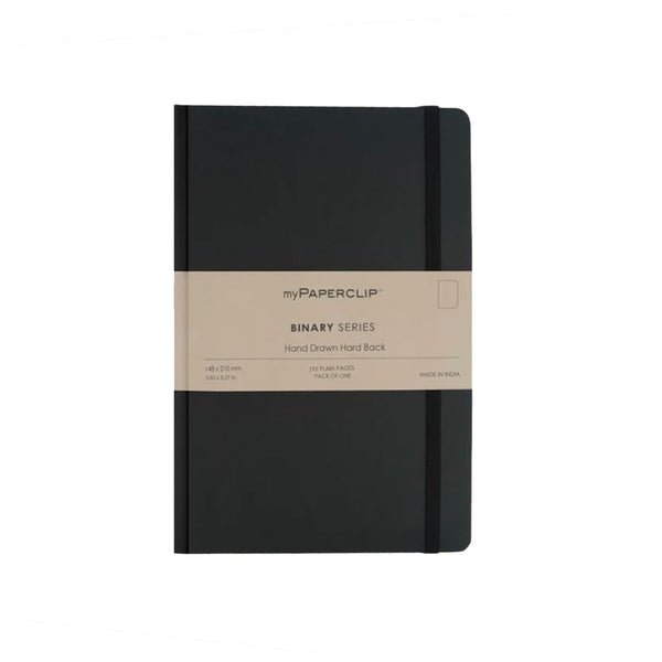Notebook | Binary Series | Unlined | A5 myPaperclip | 5 COLOUR OPTIONS AVAILABLE