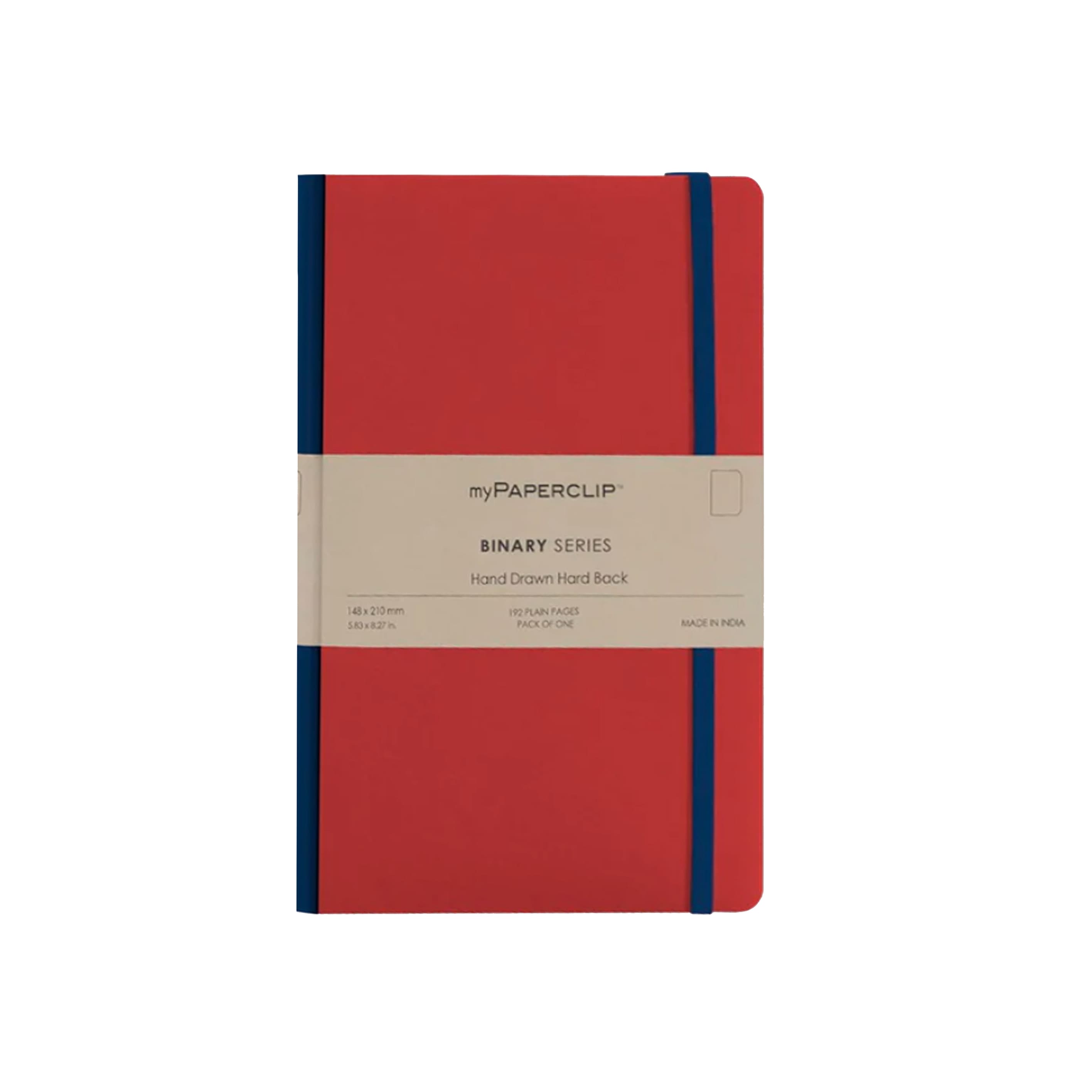 Notebook | Binary Series | Unlined | A5 myPaperclip | 5 COLOUR OPTIONS AVAILABLE