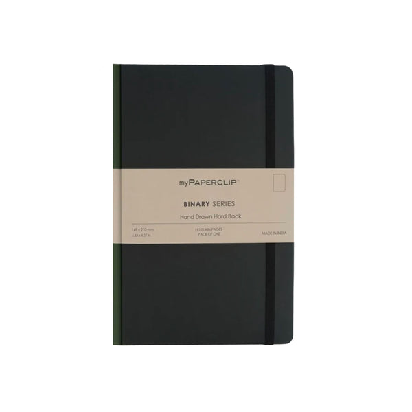 Notebook | Binary Series | Unlined | A5 myPaperclip | 5 COLOUR OPTIONS AVAILABLE