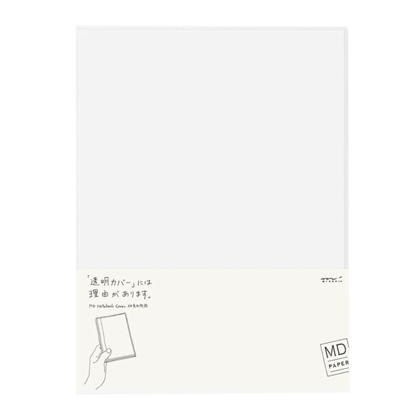 Notebook Cover | Clear | MD Paper | Midori | 4 SIZE OPTIONS AVAILABLE