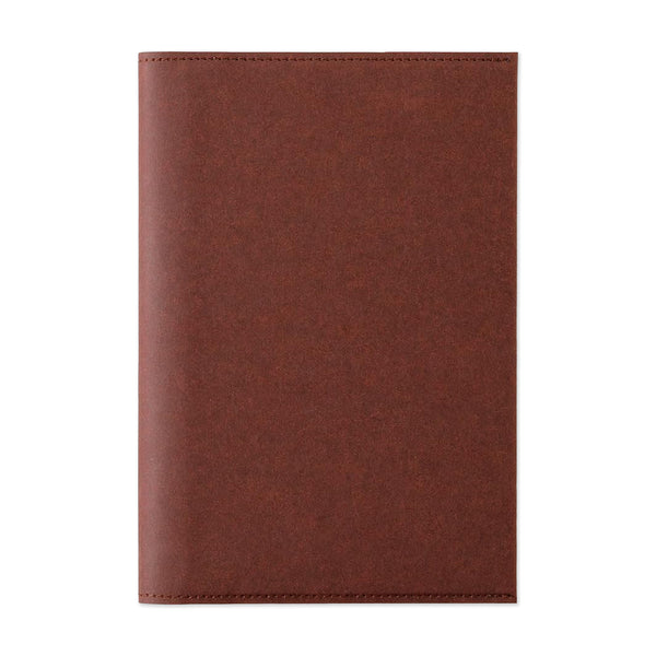 Notebook Cover | Paper | Hard Cover | Brown | A5 | MD Paper | Midori