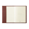 Notebook Cover | Paper | Hard Cover | Brown | A5 | MD Paper | Midori