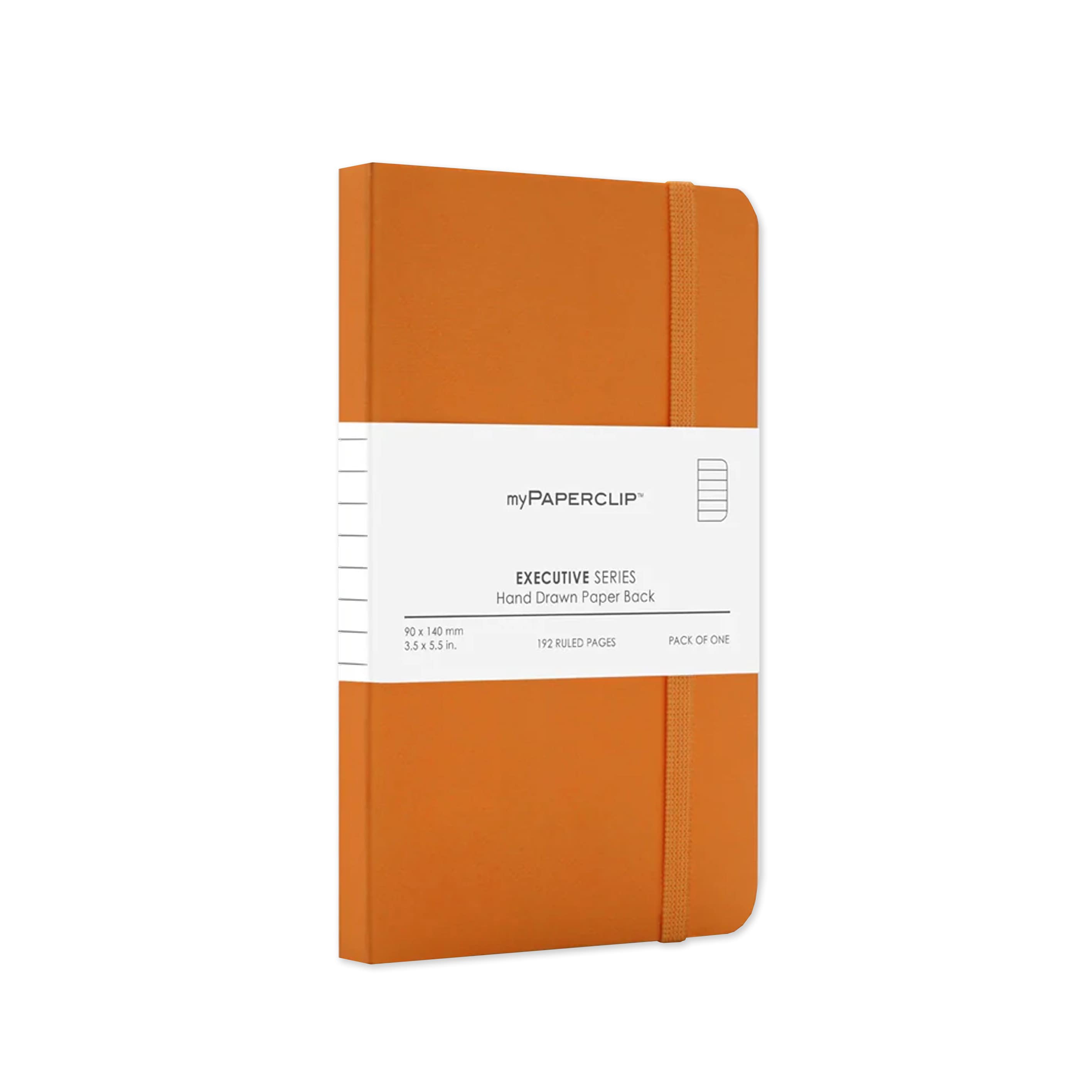 Notebook | Executive Series | Lined | A6 | myPaperclip | 5 COLOUR OPTIONS AVAILABLE