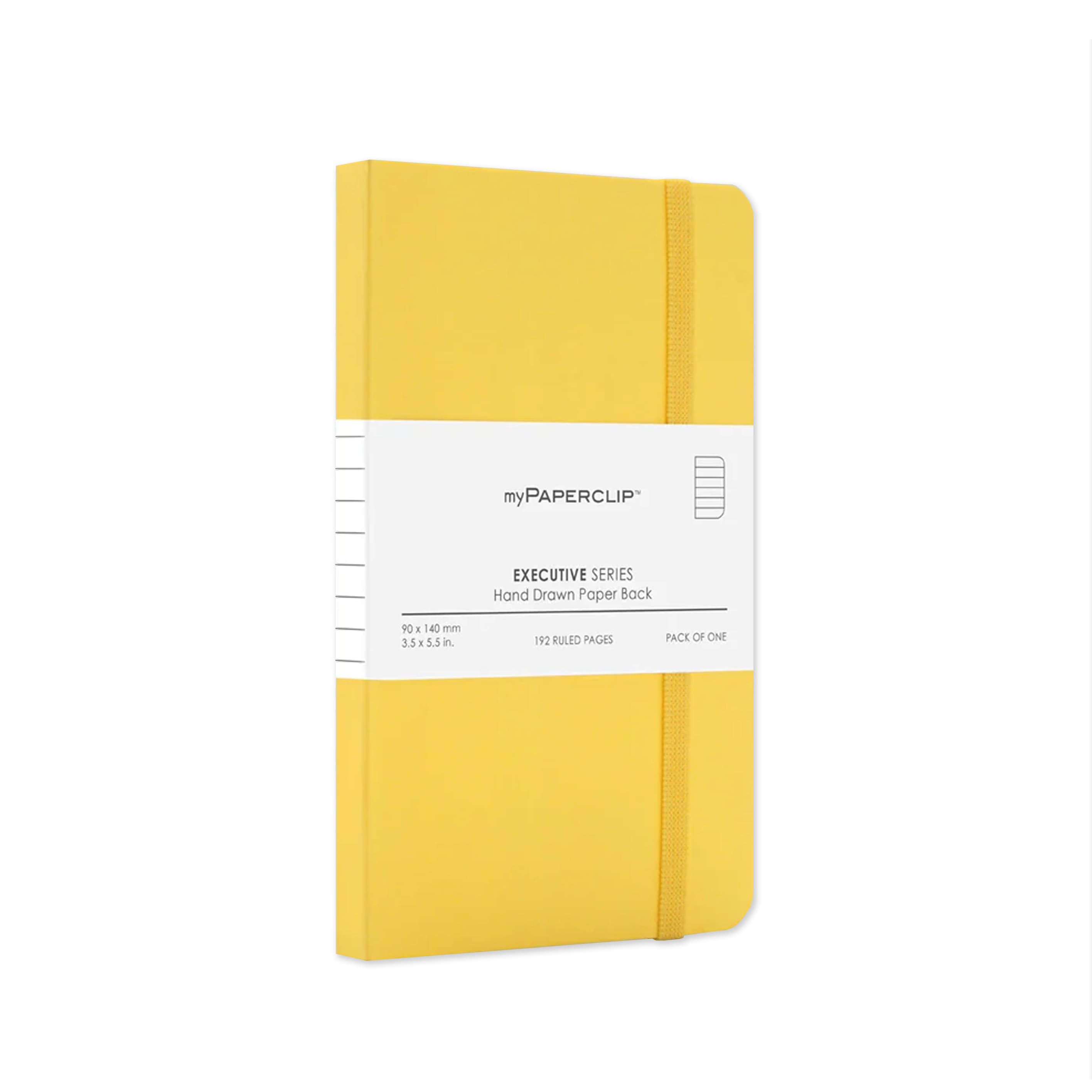 Notebook | Executive Series | Lined | A6 | myPaperclip | 5 COLOUR OPTIONS AVAILABLE