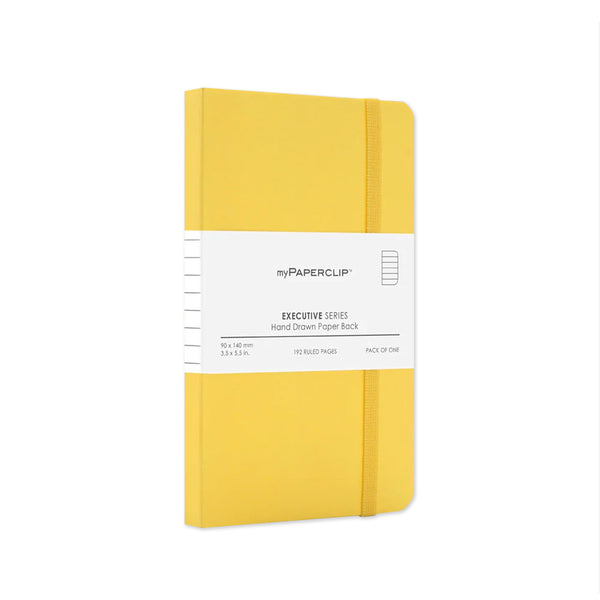 Notebook | Executive Series | Lined | A6 | myPaperclip | 5 COLOUR OPTIONS AVAILABLE