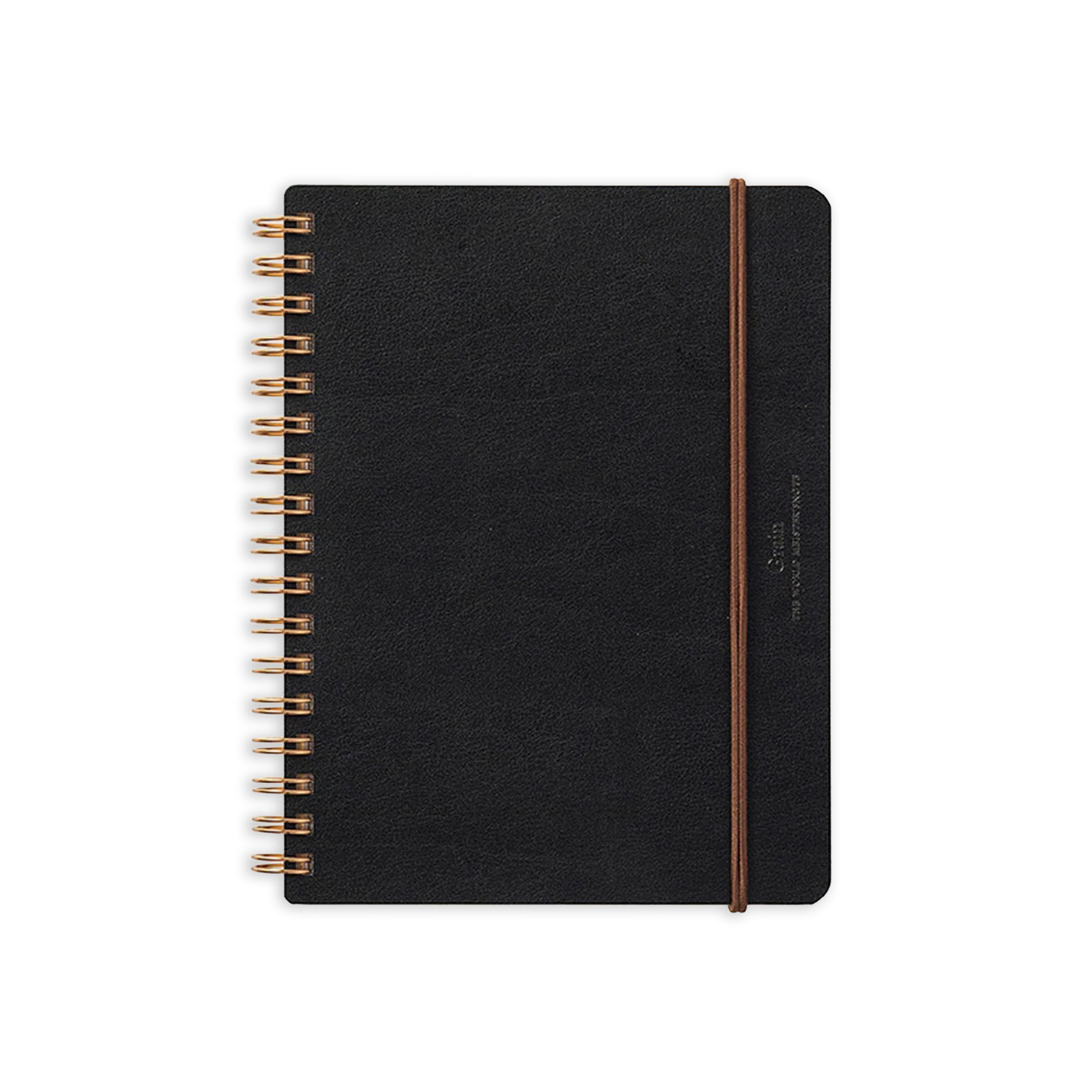 Notebook | Grain Recycled Leather Notepad | Lined & Unlined | B6 | Midori | 2 COLOUR OPTIONS AVAILABLE