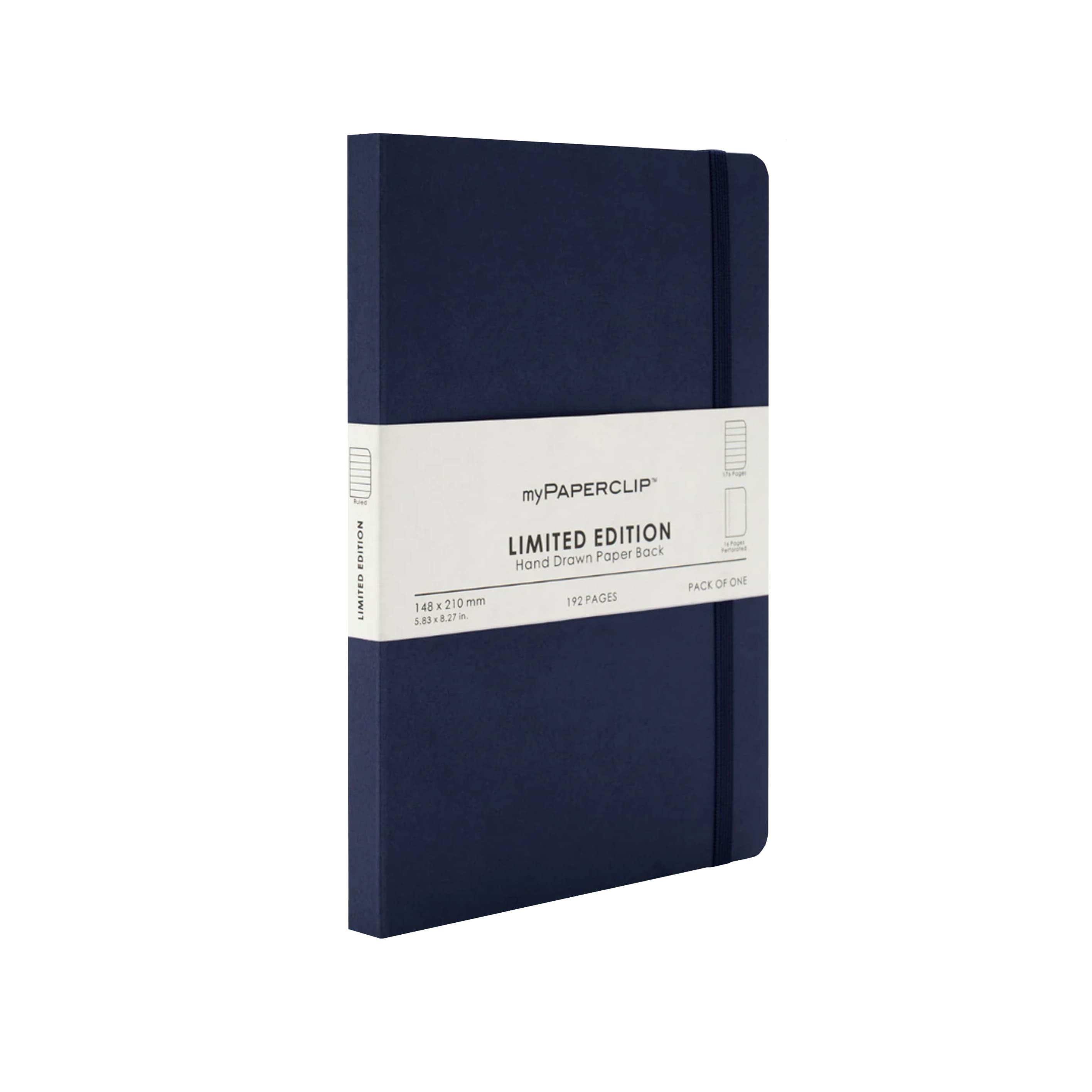 Notebook | Limited Edition | A5 | Grid | myPaperclip | 4 COLOUR OPTIONS AVAILABLE