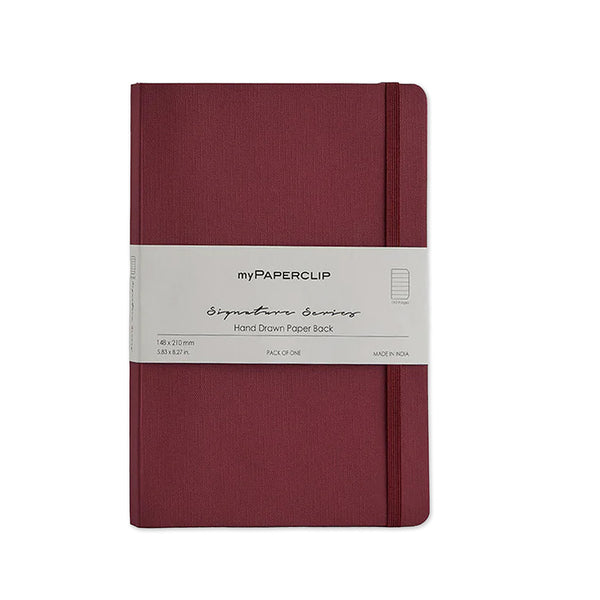 Notebook | Signature Series myRECYCO Cover | Lined | A5 | myPaperclip | 3 COLOUR OPTIONS AVAILABLE