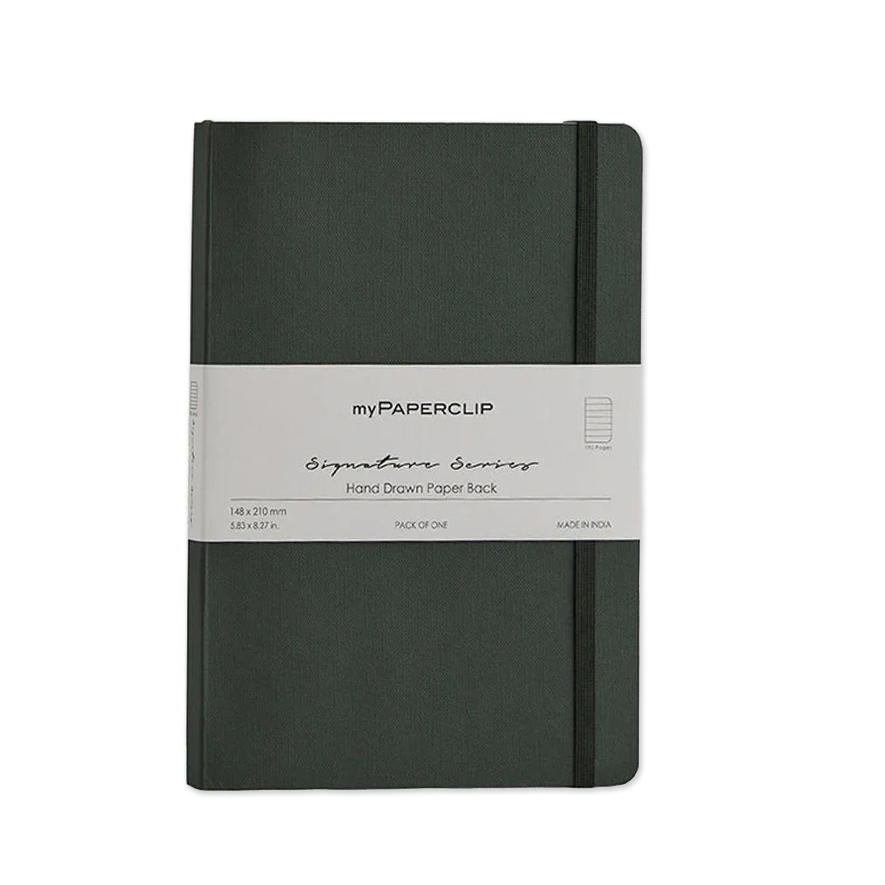 Notebook | Signature Series myRECYCO Cover | Lined | A5 | myPaperclip | 3 COLOUR OPTIONS AVAILABLE