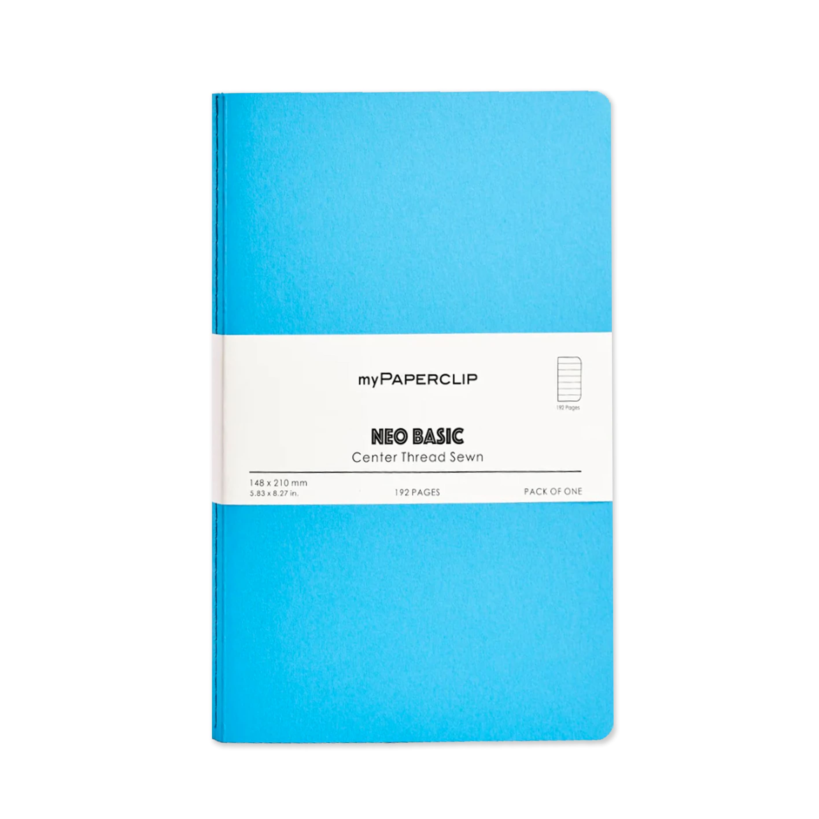 Notebook | Neo Basics | Unlined | A5 | myPaperclip | 7 COLOUR OPTIONS AVAILABLE