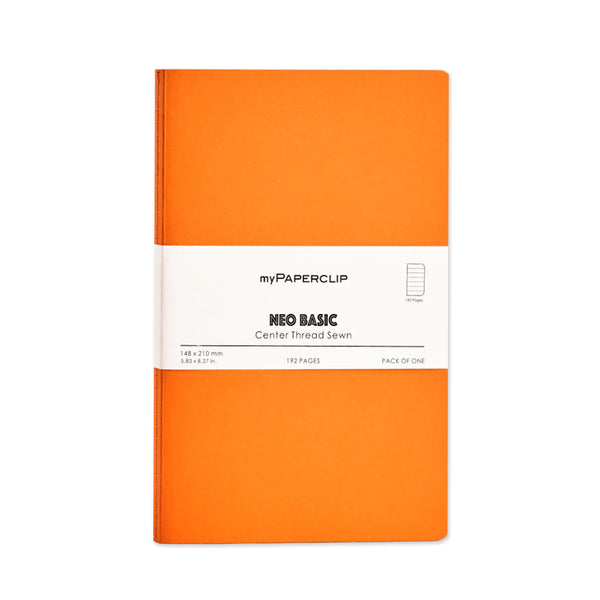 Notebook | Neo Basics | Unlined | A5 | myPaperclip | 7 COLOUR OPTIONS AVAILABLE