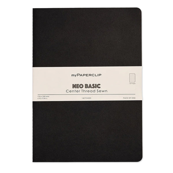 Notebook | Neo Basics | Lined | B5 | myPaperclip | 7 COLOUR OPTIONS AVAILABLE