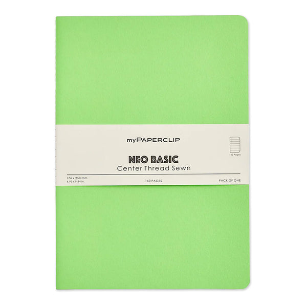 Notebook | Neo Basics | Lined | B5 | myPaperclip | 7 COLOUR OPTIONS AVAILABLE