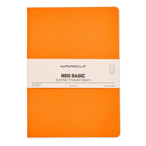 Notebook | Neo Basics | Lined | B5 | myPaperclip | 7 COLOUR OPTIONS AVAILABLE