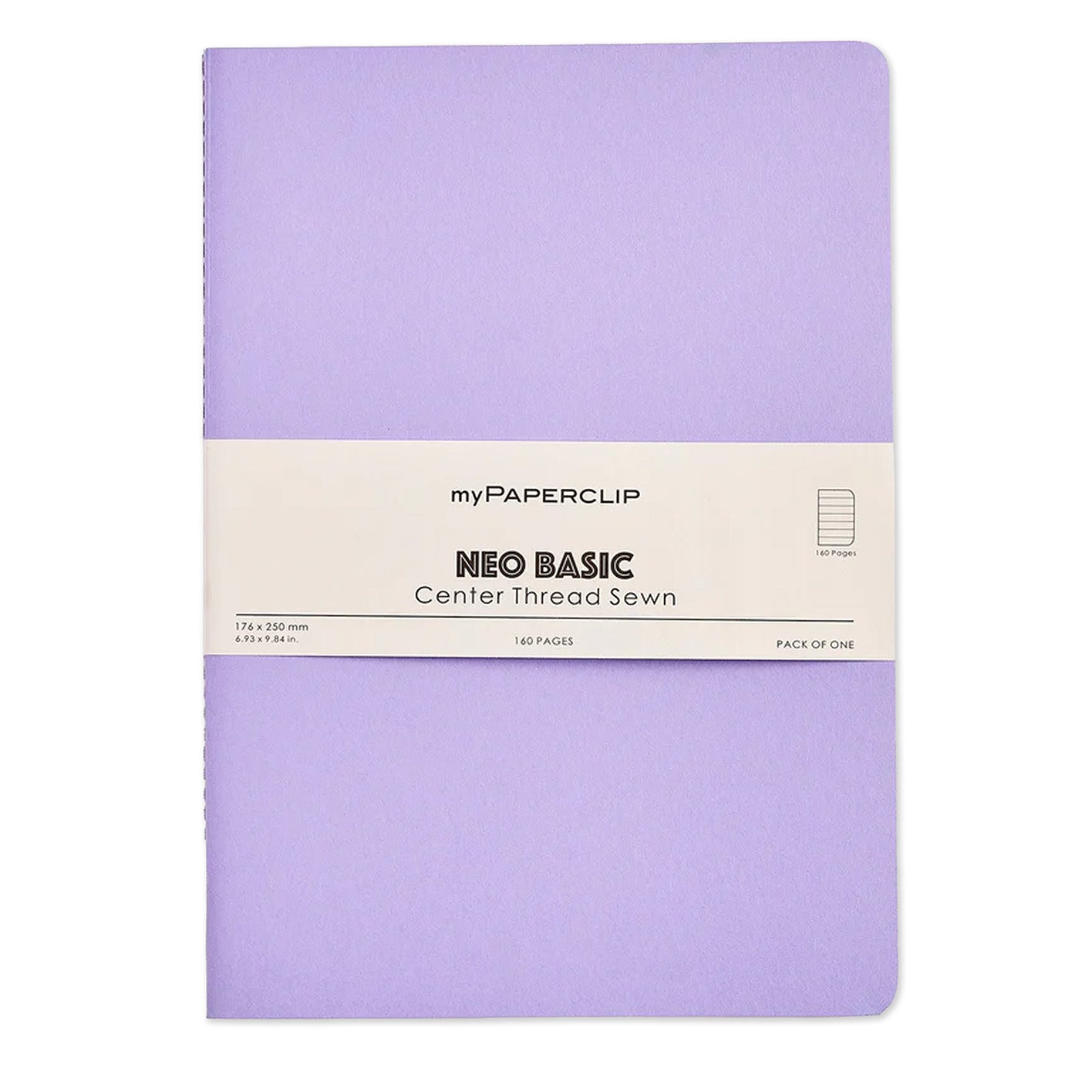 Notebook | Neo Basics | Lined | B5 | myPaperclip | 7 COLOUR OPTIONS AVAILABLE