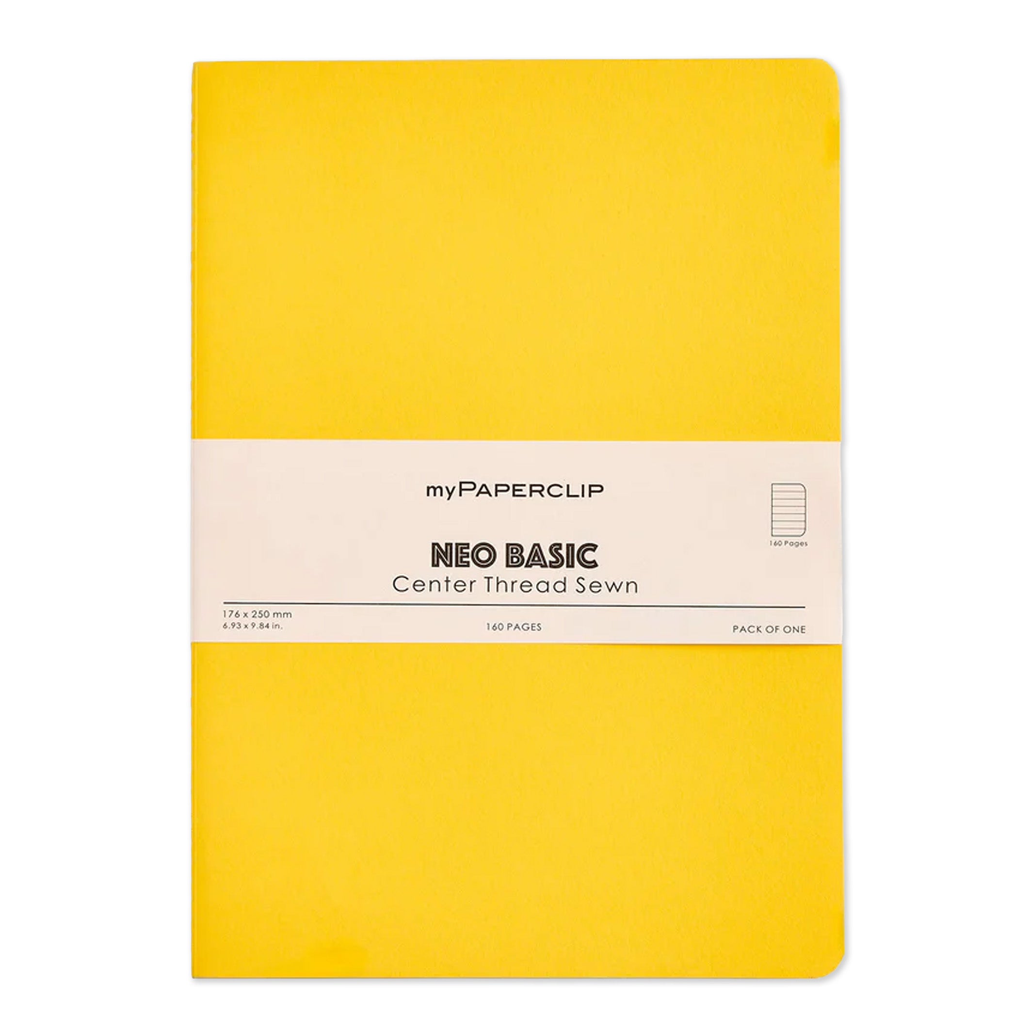 Notebook | Neo Basics | Lined | B5 | myPaperclip | 7 COLOUR OPTIONS AVAILABLE