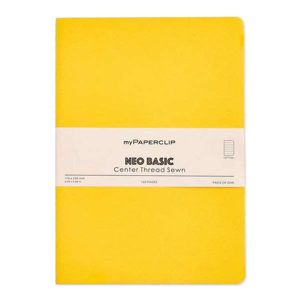 Notebook | Neo Basics | Lined | B5 | myPaperclip | 7 COLOUR OPTIONS AVAILABLE