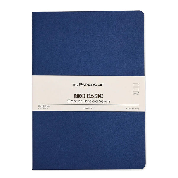 Notebook | Neo Basics | Unlined | B5 | myPaperclip | 7 COLOUR OPTIONS AVAILABLE