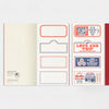 Notebook Refill | Love & Trip | Traveler's Company | 2 SIZE OPTIONS AVAILABLE