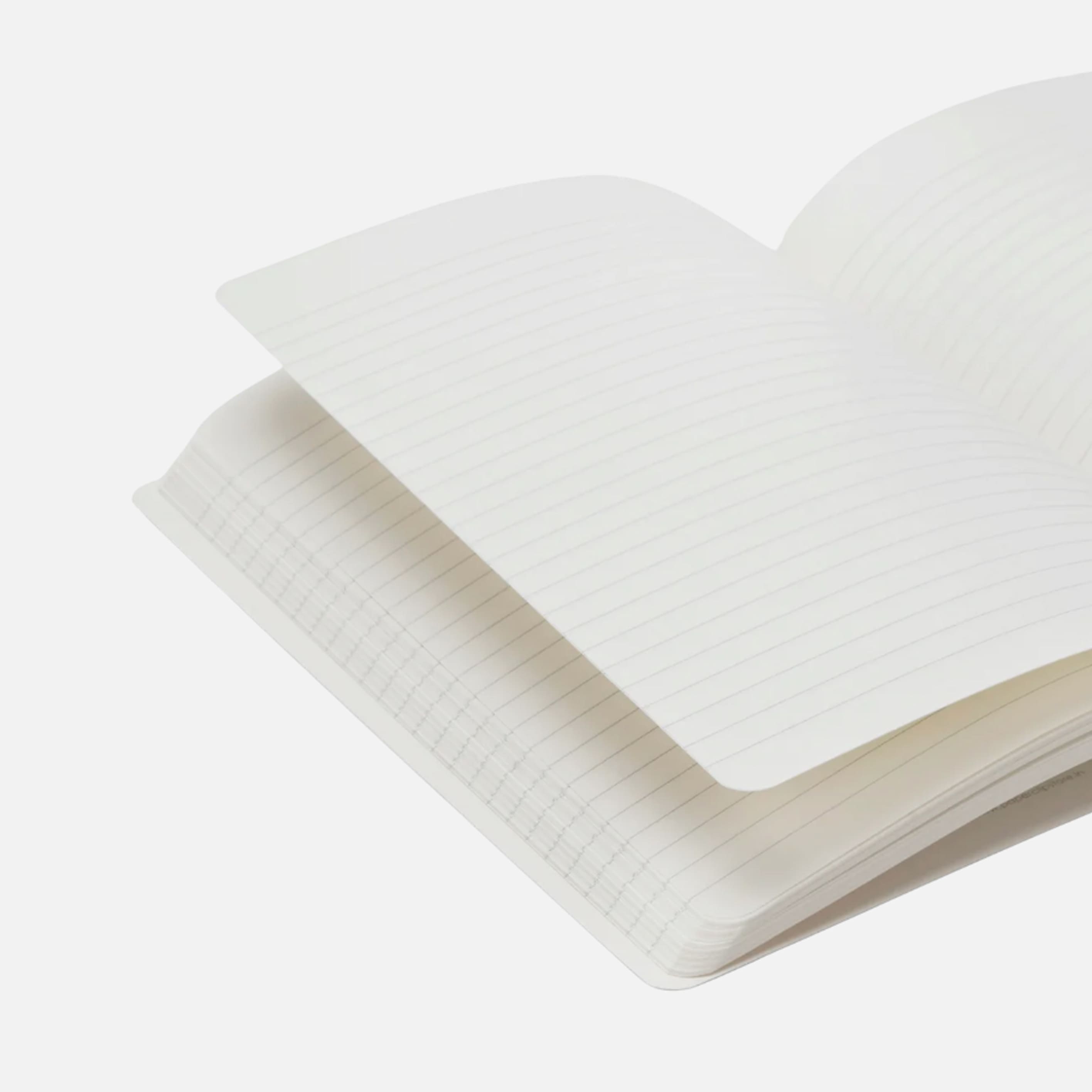 Notebook | Vegan Leather Signature Series | Lined | A5 | myPaperclip | 6 COLOUR OPTIONS AVAILABLE