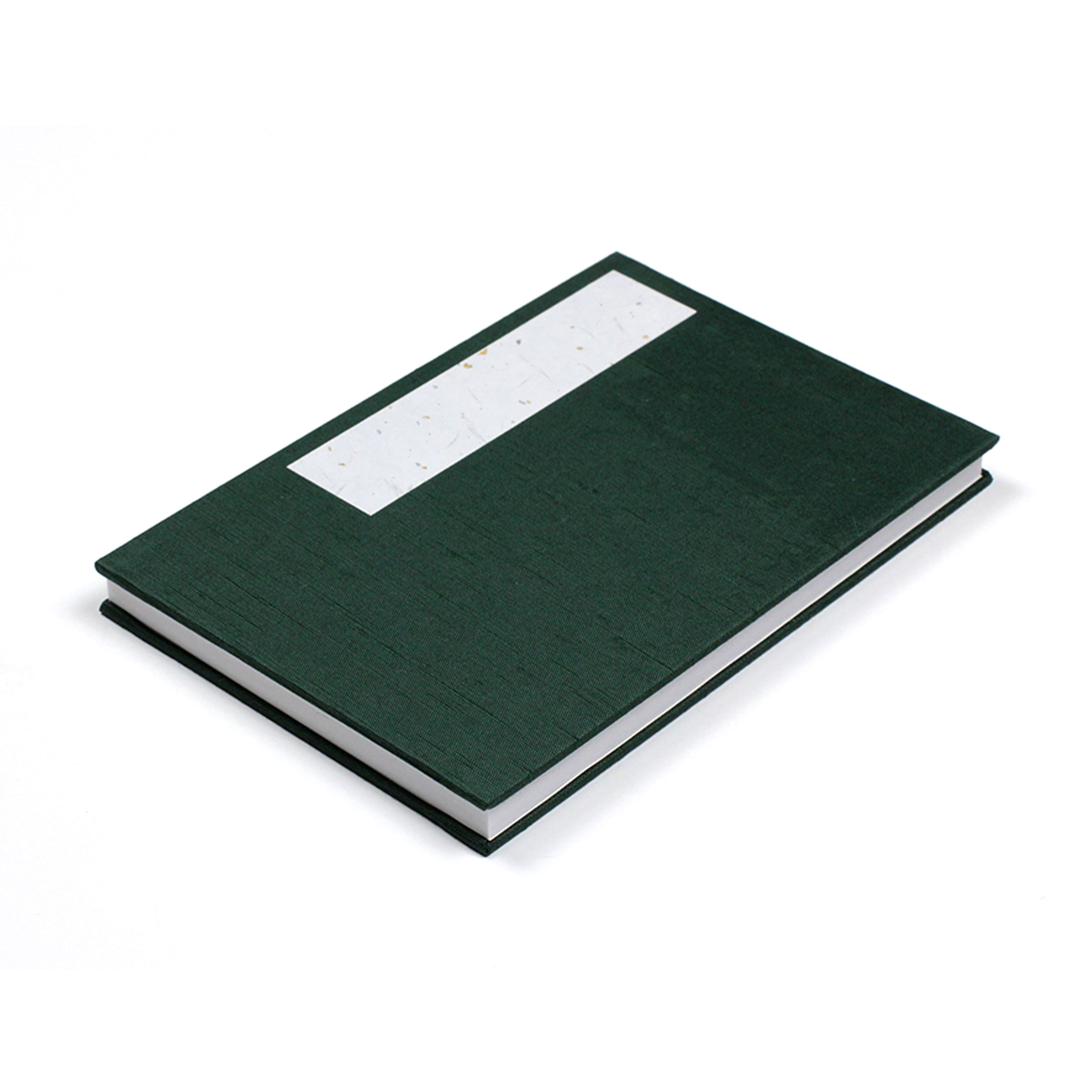 Notebook | Stamp Book | Blank | Green | Taniguchi | 2 SIZE OPTIONS AVAILABLE