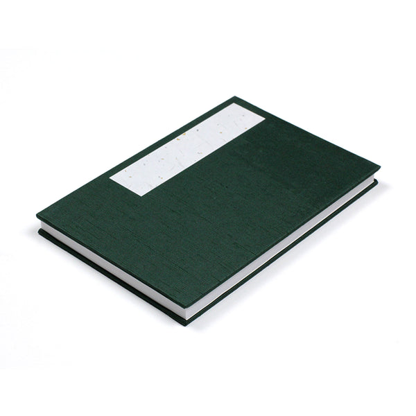 Notebook | Stamp Book | Blank | Green | Taniguchi | 2 SIZE OPTIONS AVAILABLE