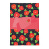 Notebook | Stamp Book | Hannari Kimono | Camellia | Blank | Taniguchi