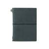 Traveler's Notebook Leather Cover Starter Set  | Blue | Traveler's Company | 2 SIZE OPTIONS AVAILABLE - Kami Paper