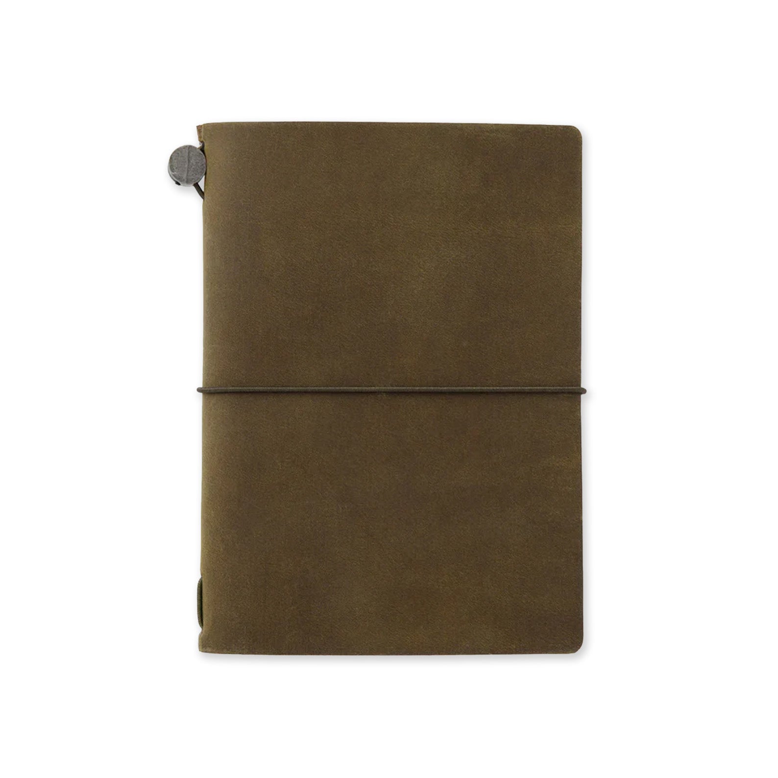 Traveler's Notebook Leather Cover Starter Set | Olive | Traveler's Company | 2 SIZE OPTIONS AVAILABLE - Kami Paper