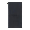 Traveler's Notebook Leather Cover Starter Set | Black | Traveler's Company | 2 SIZE OPTIONS AVAILABLE - Kami Paper